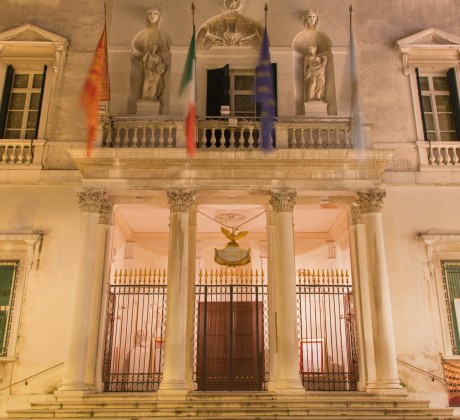 Venice - Teatro la Fenice at night